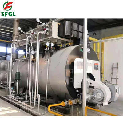 2022 Horizontal Creative Customized Stainless Steel Practical Oil Gas Steam Boiler