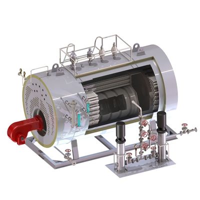 Textile Industry 1mw-10mw Horizontal Industrial Use Natural Gas Steam Boiler