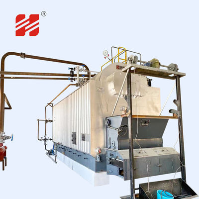 Horizontal Wooden Coal Fired Biomass Pellet Chips Industrial Steam Boiler
