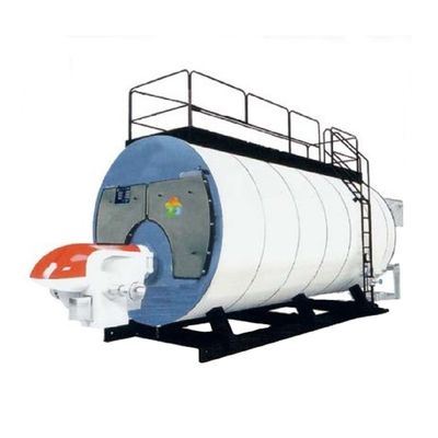 Horizontal Horizontal Type CWNS OIL 350kw 700kw 2100kw Gas Fired Hot Water Boiler For Hotel