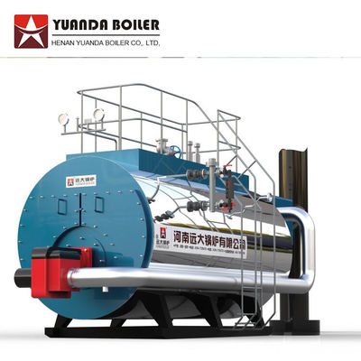 0.5-20 Ton Fuel Natural Gas Horizontal Industrial Diesel Oil Fired Steam Boiler Price