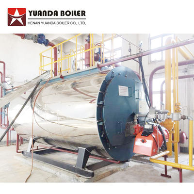 14mw Horizontal Natural Gas Diesel Heavy Oil Fired Hot Water Boiler