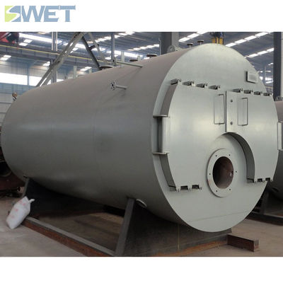 WNS Series 8000kgs/hr Horizontal Light Diesel Fuel Natural Gas 8ton/hour Steam Boiler